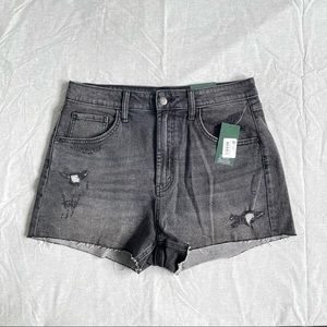 Wild Fable Highest-Rise Mom Jean Distressed Shorts - 12